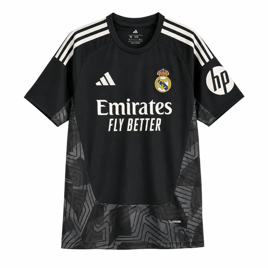 Camiseta de portero del Real Madrid 26/27 negra - vista frontal