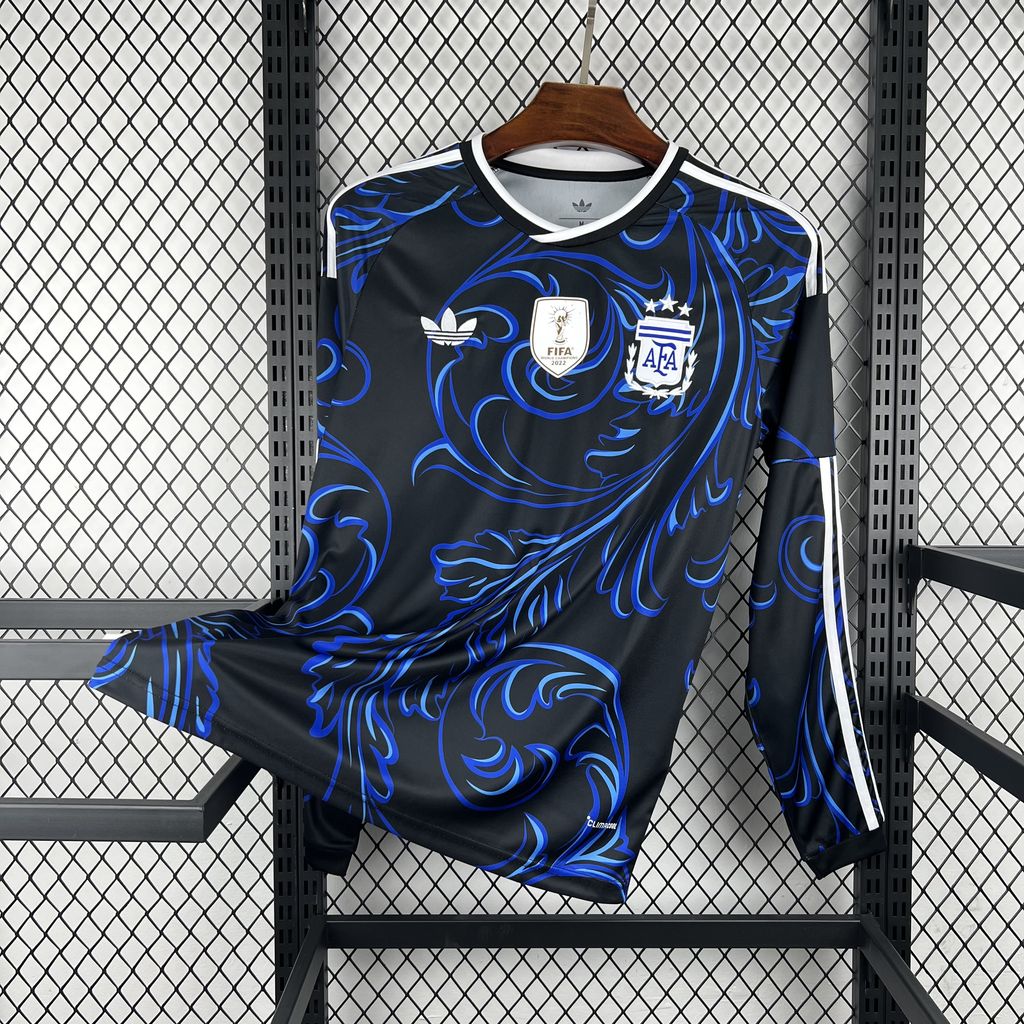 Camiseta Argentina Segunda Equipación Mundial 2026 Manga Larga - vista frontal