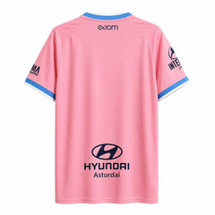Camiseta Real Oviedo tercera equipación 26/27 rosa - vista trasera