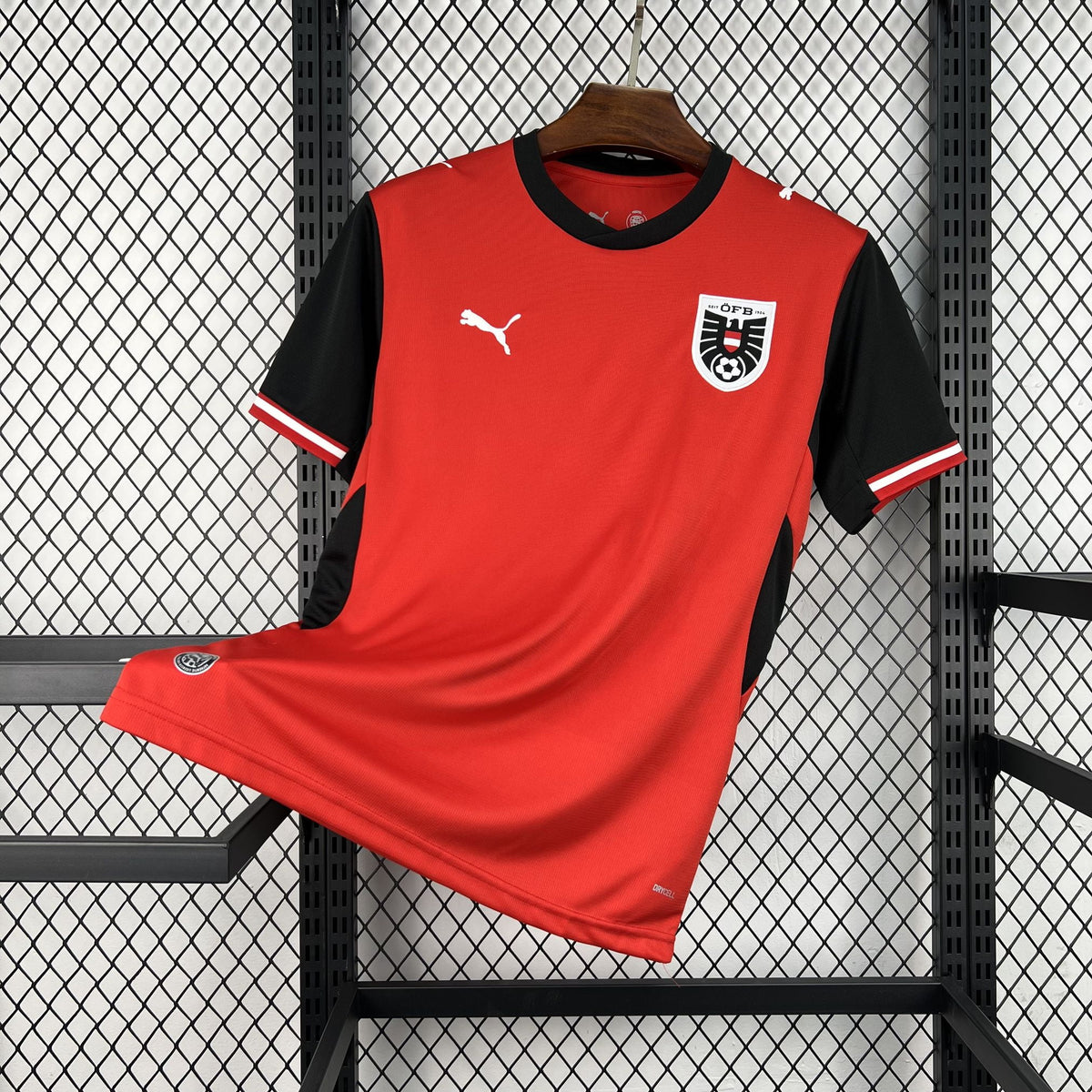 Camiseta de Austria primera equipación 2026 - vista frontal