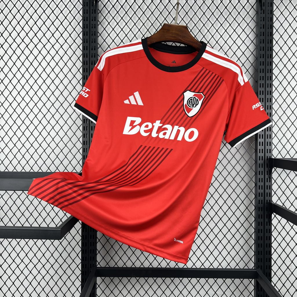 Camiseta River Plate tercera equipación 26/27 roja - vista frontal