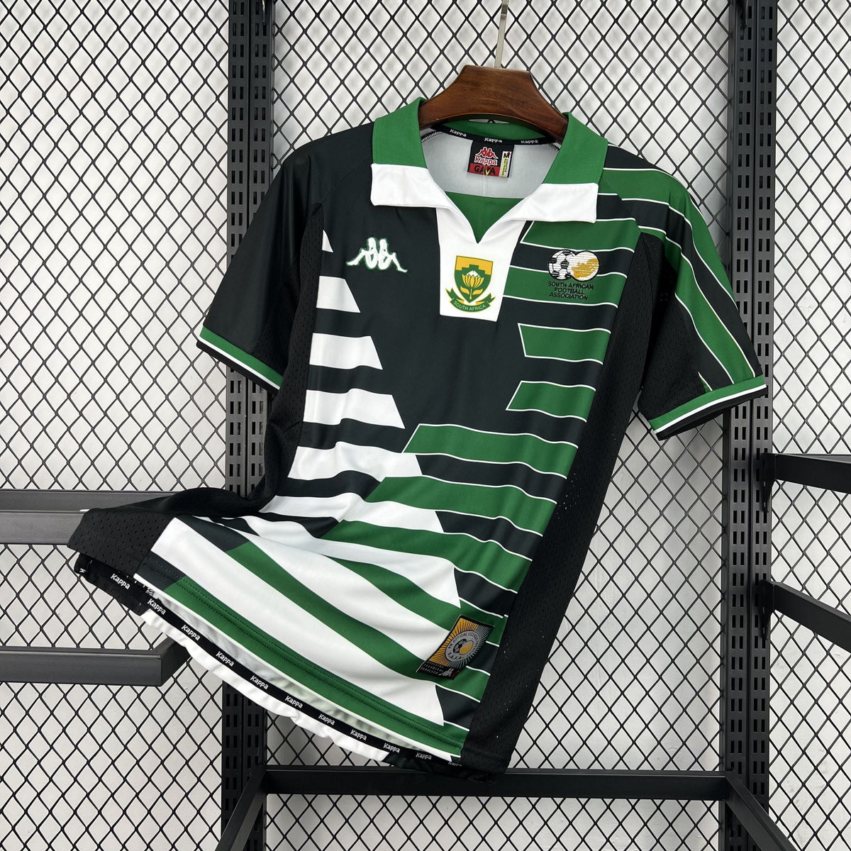 Camiseta Sudáfrica 1998 segunda equipación retro - vista frontal