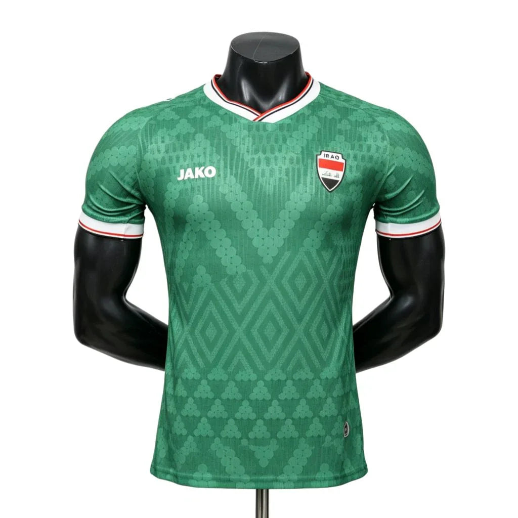 Camiseta Irak segunda equipación 2026 versión jugador - vista frontal