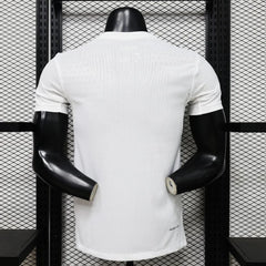 Camiseta de Noruega Mundial 2026 versión jugador en blanco - vista trasera