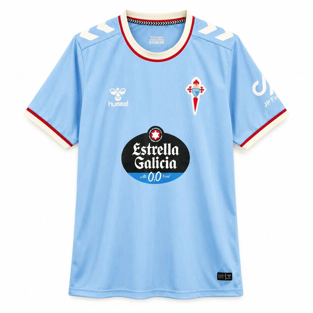 Camiseta celeste del Celta de Vigo primera equipación 26/27 - vista frontal