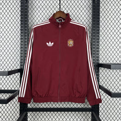 Chaqueta de España Mundial 2026 en granate - vista frontal