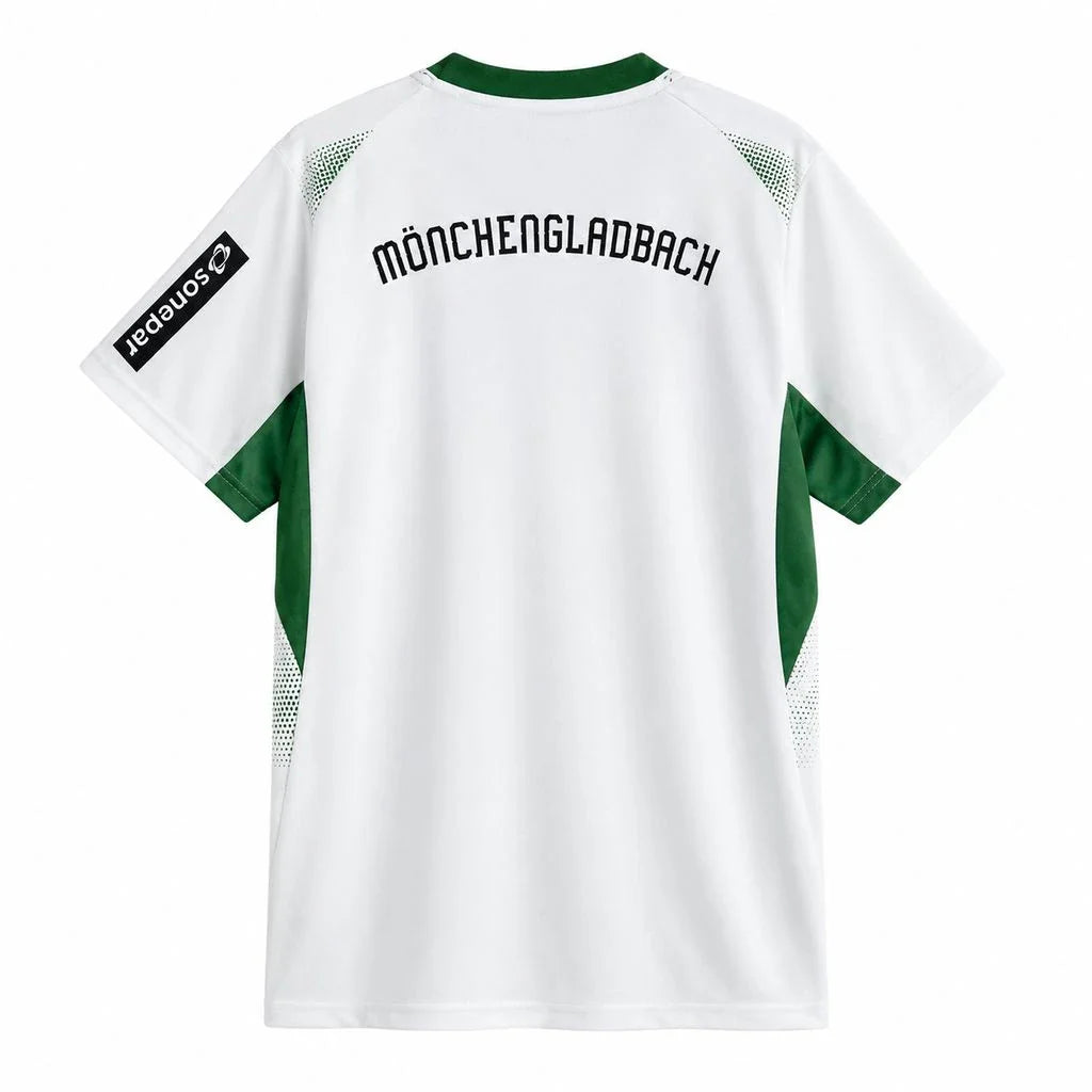 Camiseta blanca del Borussia Mönchengladbach primera equipación 26/27 - vista trasera