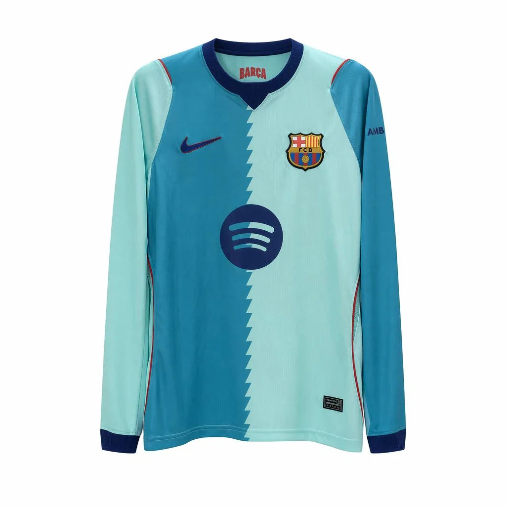 Camiseta Barcelona tercera equipación 26/27 manga larga - vista frontal