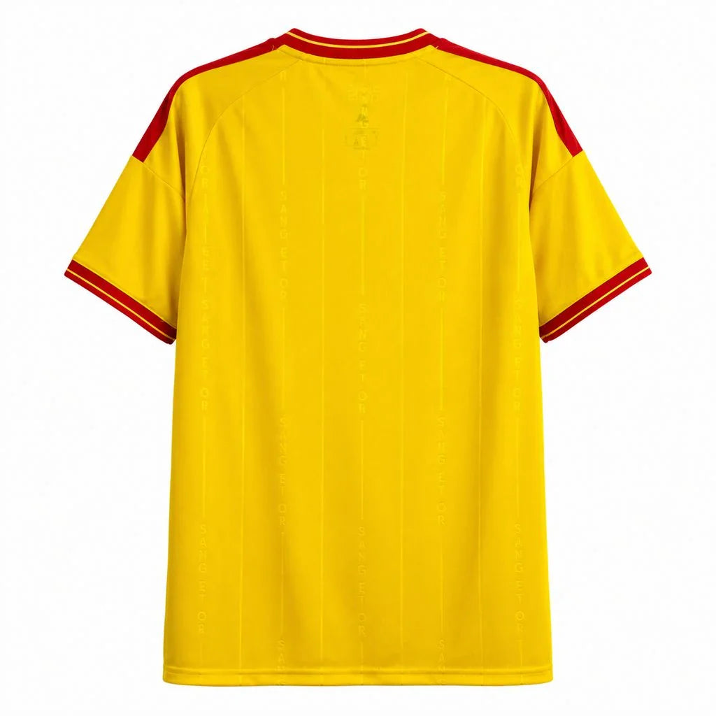 Camiseta RC Lens primera equipación 26/27 amarilla - vista trasera