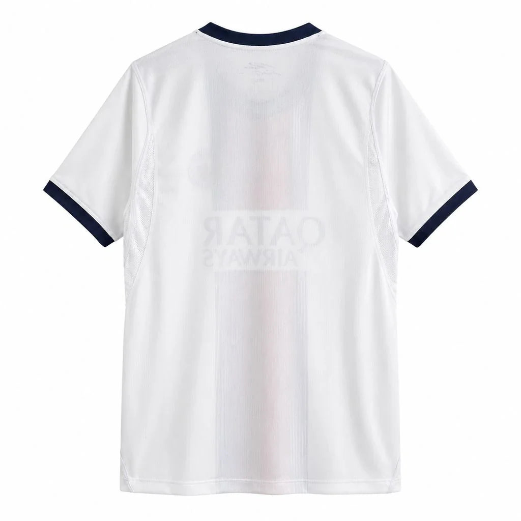 Camiseta Paris Saint-Germain segunda equipación 26/27 blanca - vista trasera