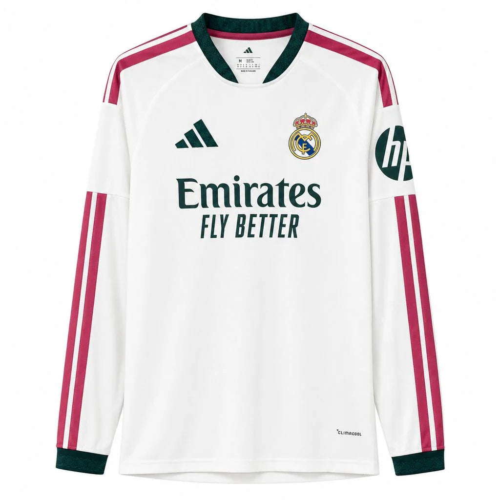 Camiseta Real Madrid primera equipación 26/27 manga larga - vista frontal