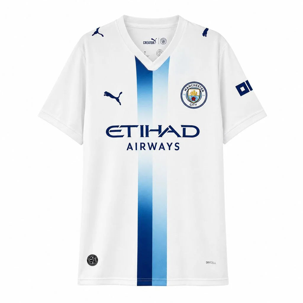 Camiseta Manchester City tercera equipación 26/27 blanca - vista frontal