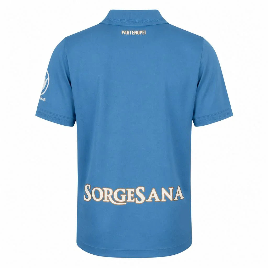 Camiseta Napoli primera equipación 26/27 celeste - vista trasera