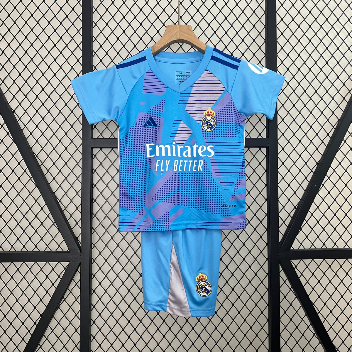 REAL MADRID  PORTERO 24/25 CONJUNTO INFANTIL