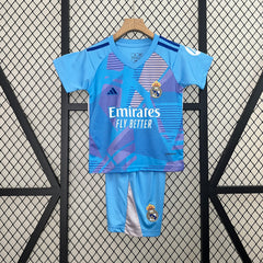REAL MADRID  PORTERO 24/25 CONJUNTO INFANTIL