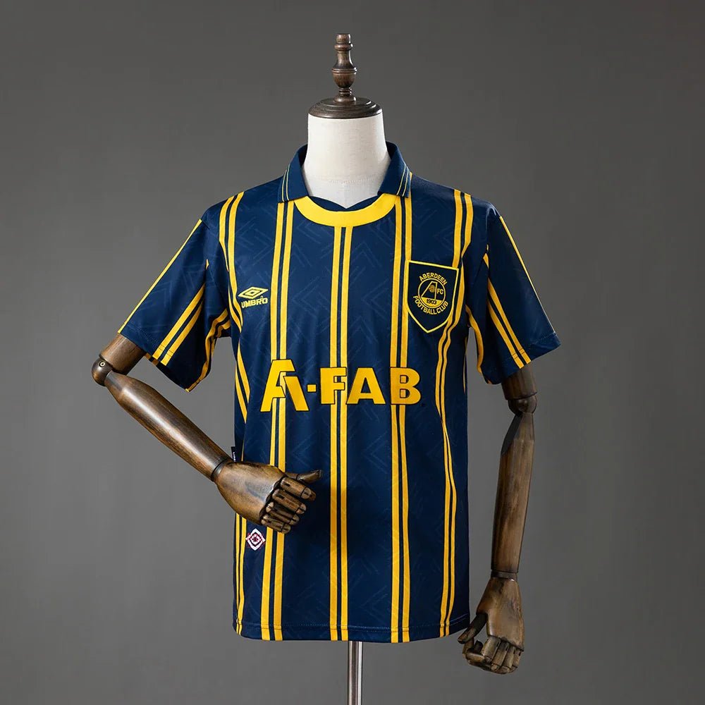 Camiseta Aberdeen Segunda Equipación 93/94 Retro - Bota de Oro Tienda