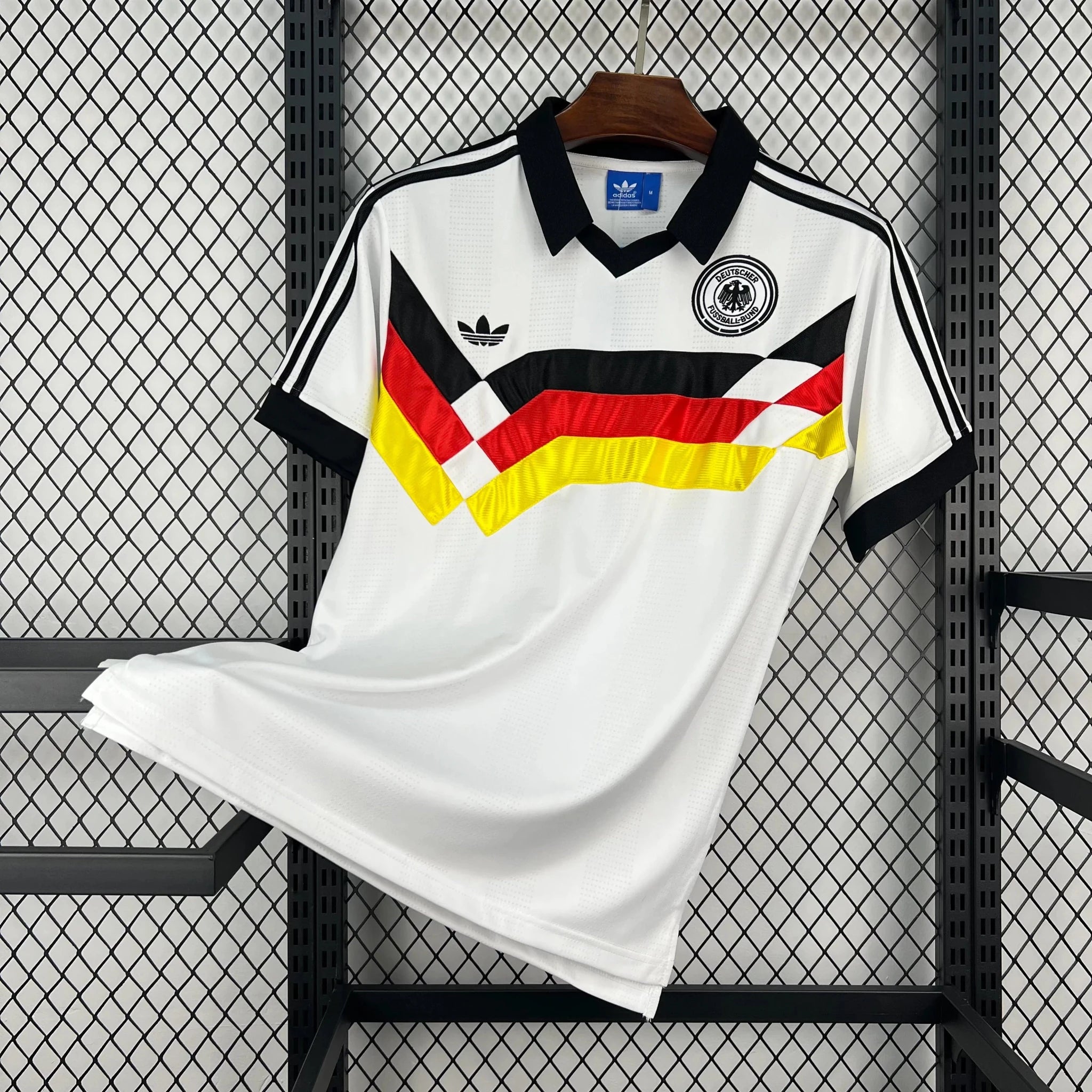 Camiseta Alemania Primera Equipación 88/90 Retro - Bota de Oro Tienda