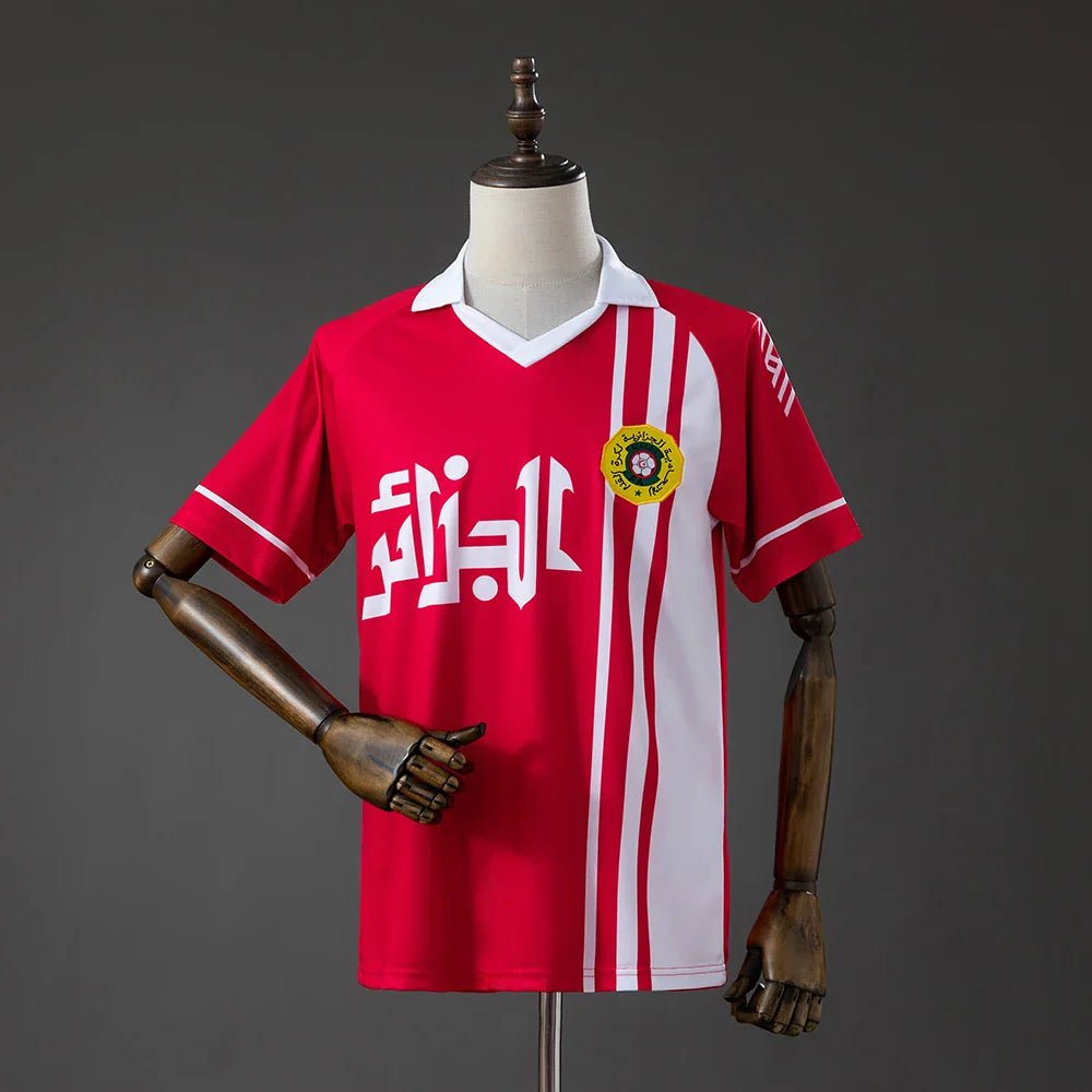 Camiseta Argelia Segunda Equipación 1986 Retro - Bota de Oro Tienda