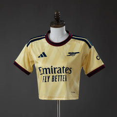 Camiseta Arsenal Tercera Equipación 26/27 Mujer Crop Top - Bota de Oro Tienda
