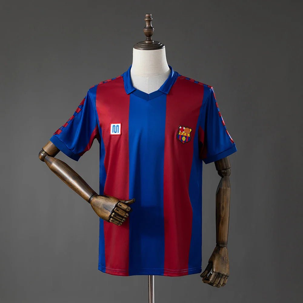 Camiseta Barcelona Primera Equipación 80/81 Retro - Bota de Oro Tienda