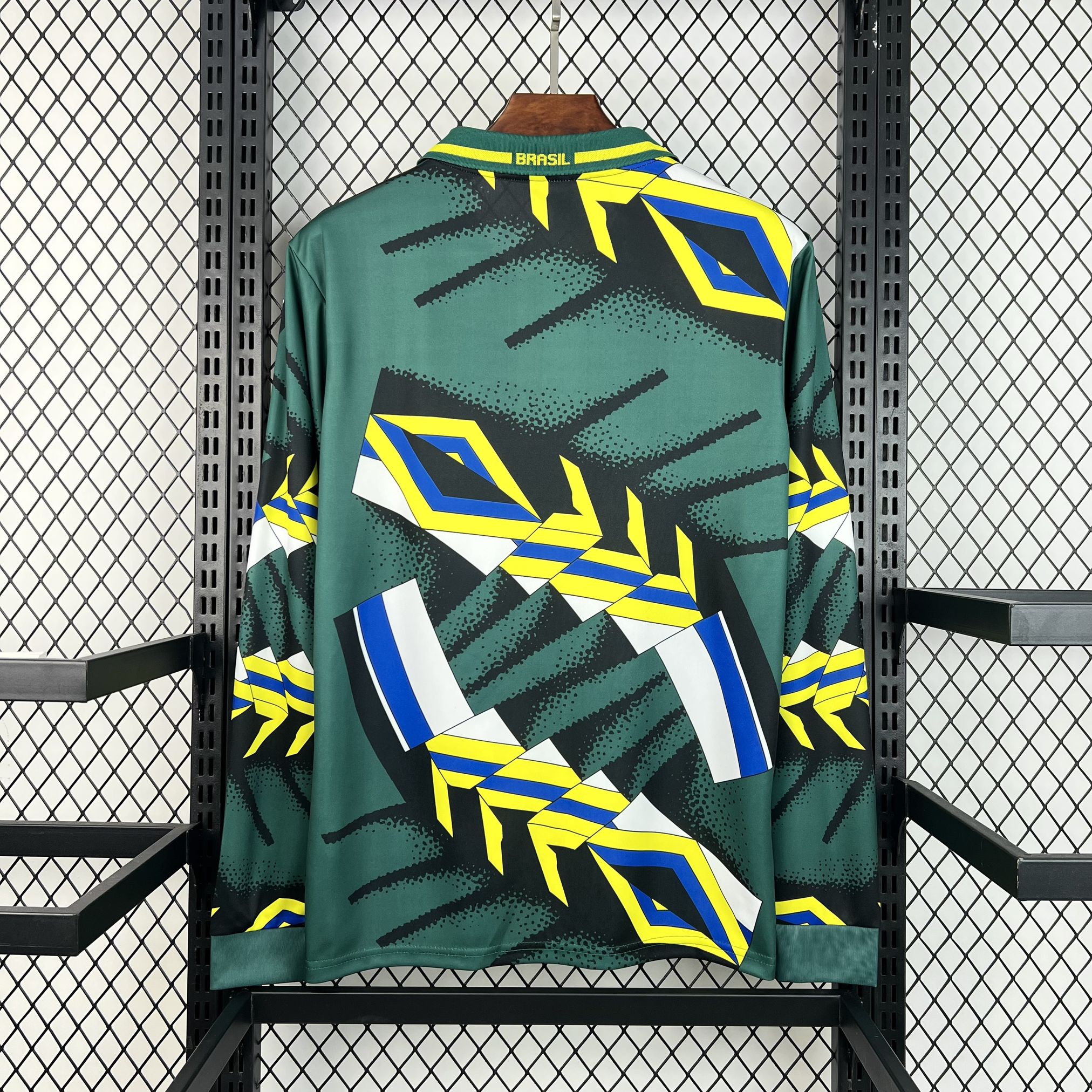 Camiseta Brasil Portero 1994 Retro Manga Larga - Bota de Oro Tienda