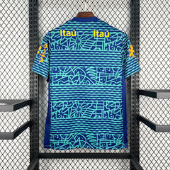 Camiseta Brasil Pre-Partido 2024 Hombre - Bota de Oro Tienda
