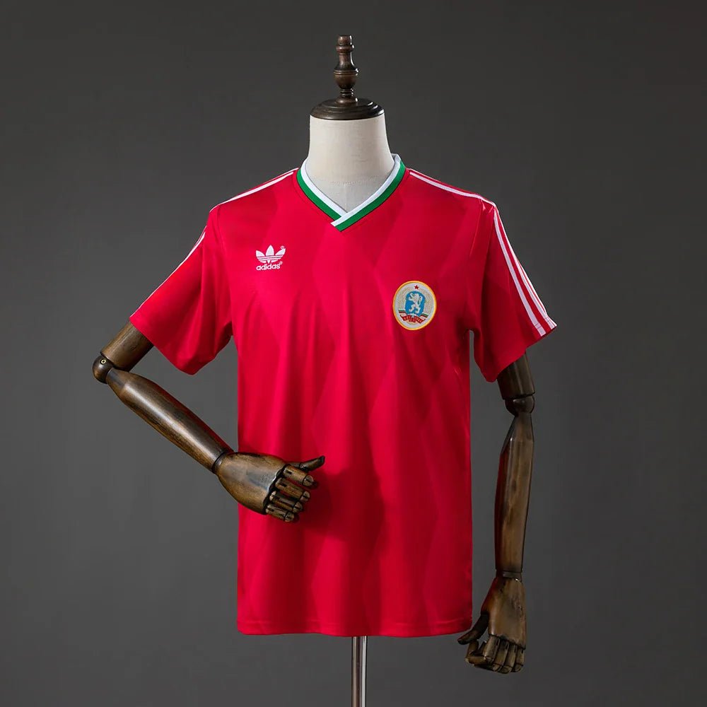 Camiseta Bulgaria Segunda Equipación 1986 Retro - Bota de Oro Tienda