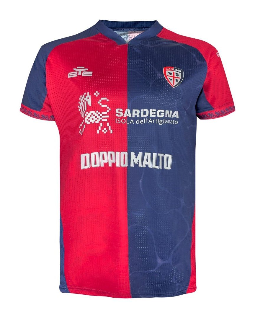 CAMISETA CACLIARI PRIMERA EQUIPACION 25/26 HOMBRE - Bota de Oro Tienda