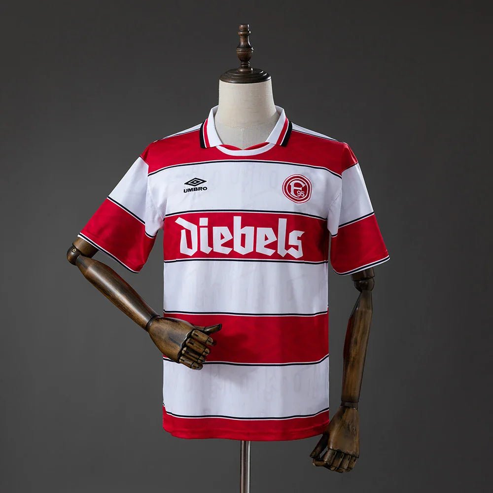 Camiseta Düsseldorf Primera Equipación 1996 Retro - Bota de Oro Tienda