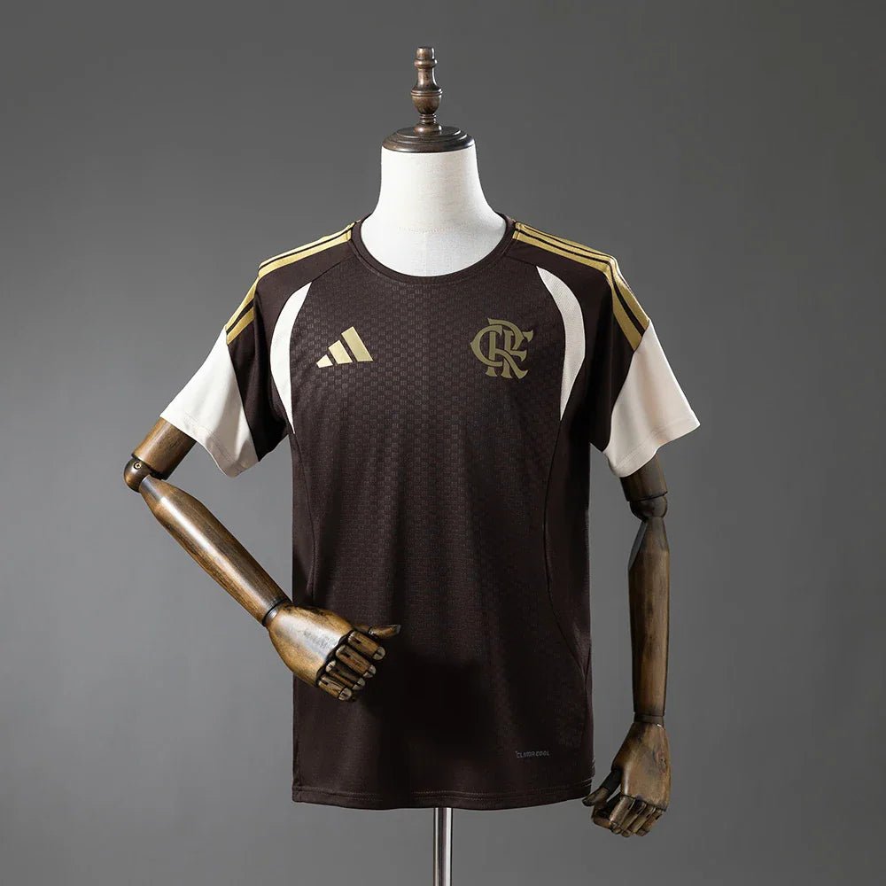 Camiseta Flamengo Entrenamiento Marrón 26/27 Hombre - Bota de Oro Tienda