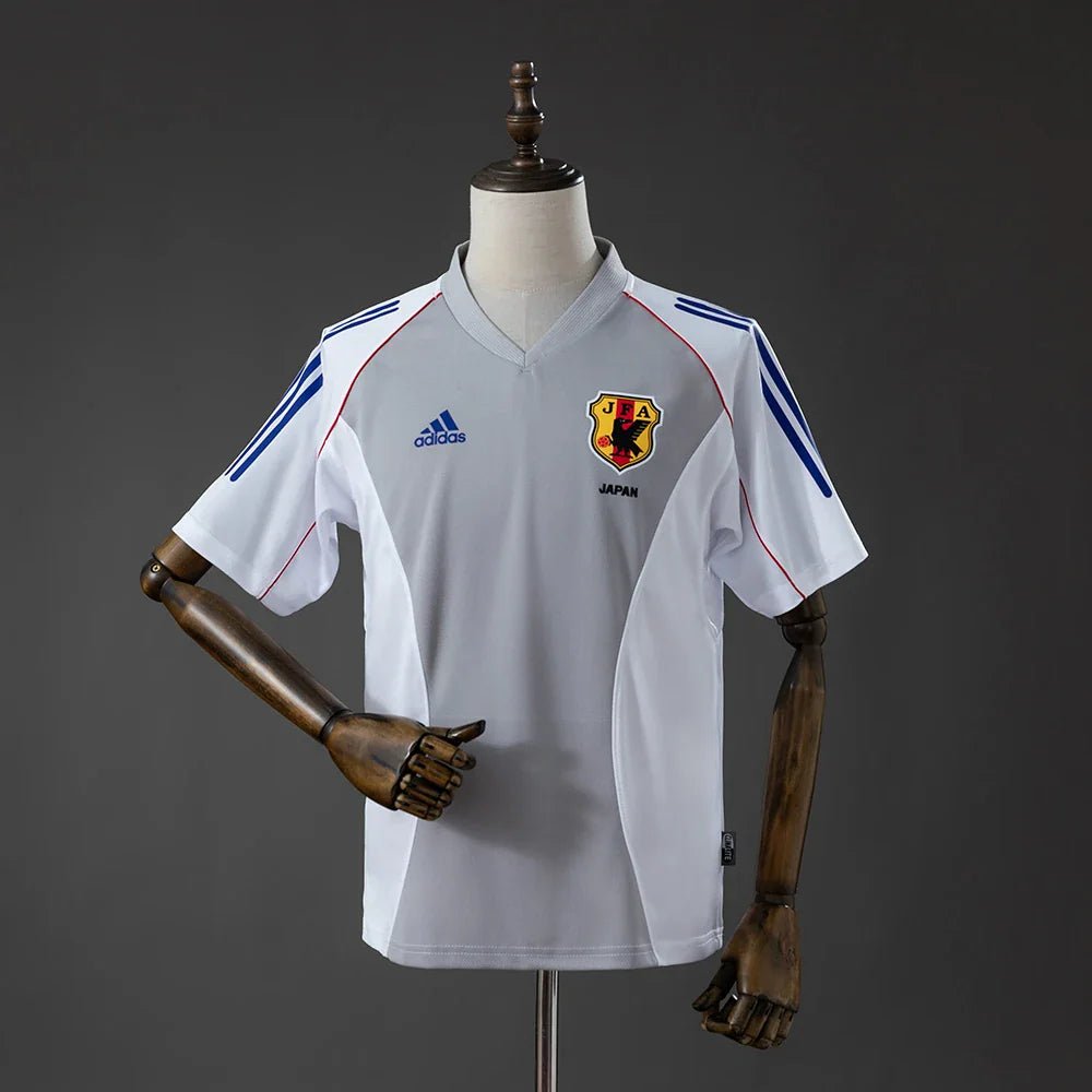 Camiseta Japón Segunda Equipación 2002 Retro - Bota de Oro Tienda