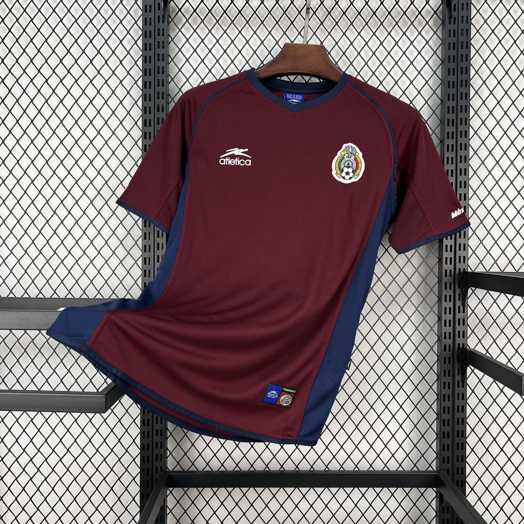Camiseta México Tercera Equipación 2002 Retro - Bota de Oro Tienda