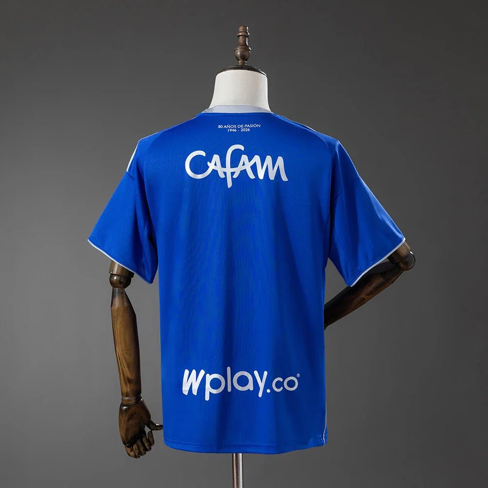 Camiseta Millonarios Primera Equipación 26/27 Hombre - Bota de Oro Tienda