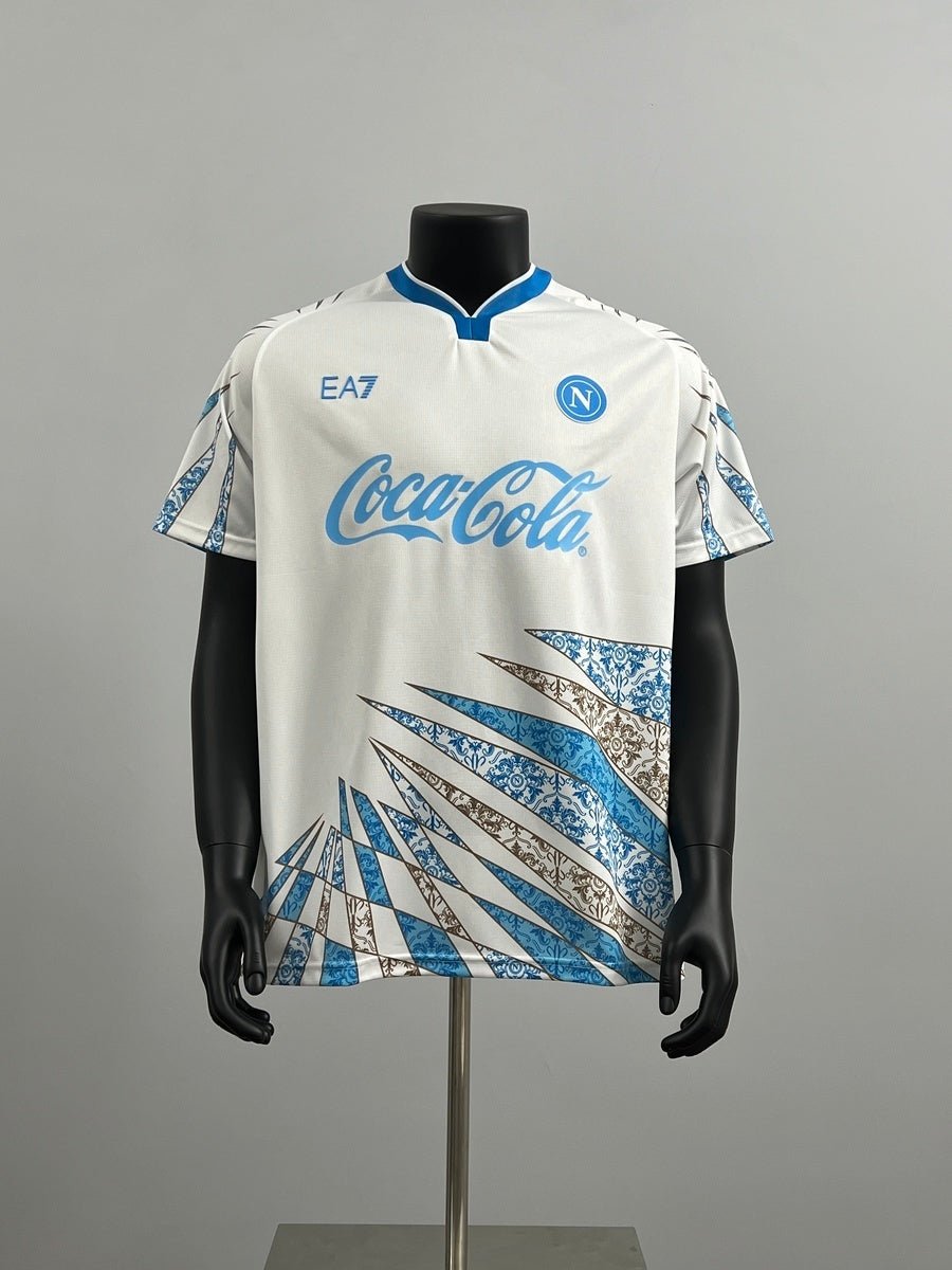 CAMISETA NAPOLI CALENTAMIENTO EQUIPACION 25/26 HOMBRE - Bota de Oro Tienda