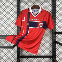 Camiseta Noruega Primera Equipación 1997 Retro - Bota de Oro Tienda
