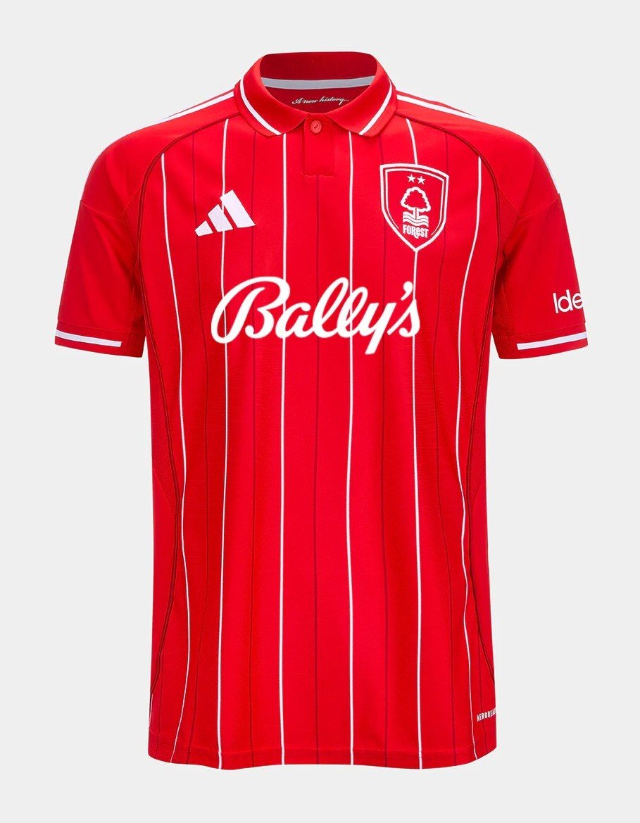 CAMISETA NOTTINGHAM FOREST PRIMERA EQUIPACION 25/26 - Bota de Oro Tienda