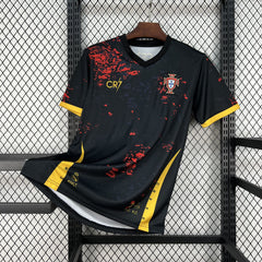 Camiseta Portugal Edición Especial Negra y Roja Mundial 2026 Hombre - Bota de Oro Tienda