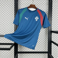 Camiseta Portugal Pre-Partido Azul Mundial 2026 Hombre - Bota de Oro Tienda