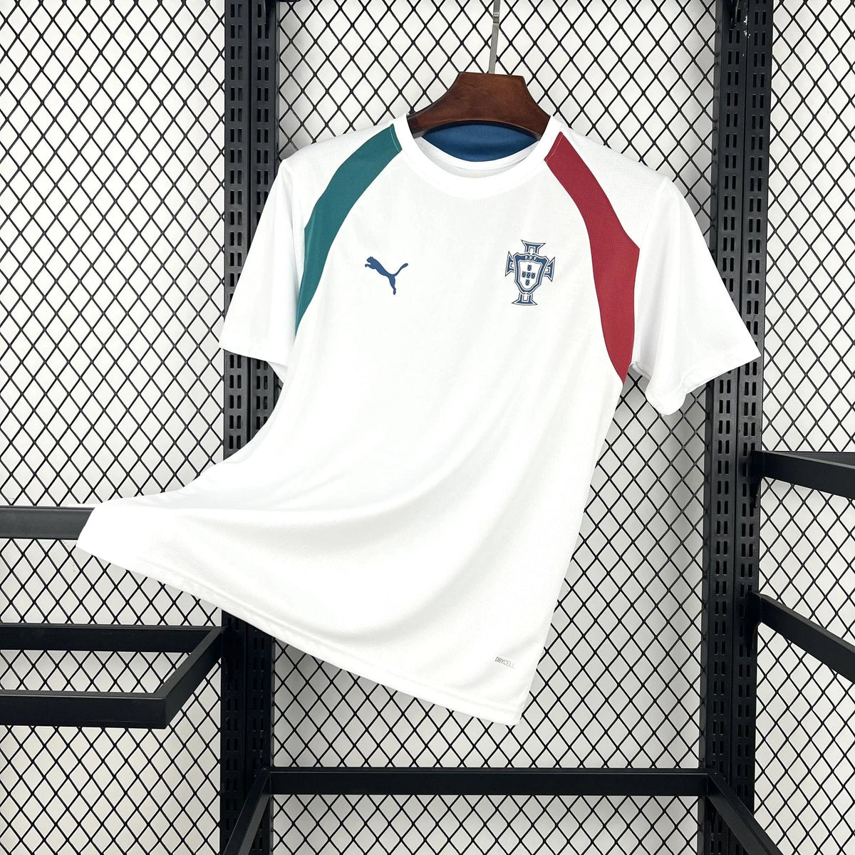 Camiseta Portugal Pre-Partido Blanca Mundial 2026 Hombre - Bota de Oro Tienda