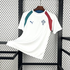 Camiseta Portugal Pre-Partido Blanca Mundial 2026 Hombre - Bota de Oro Tienda