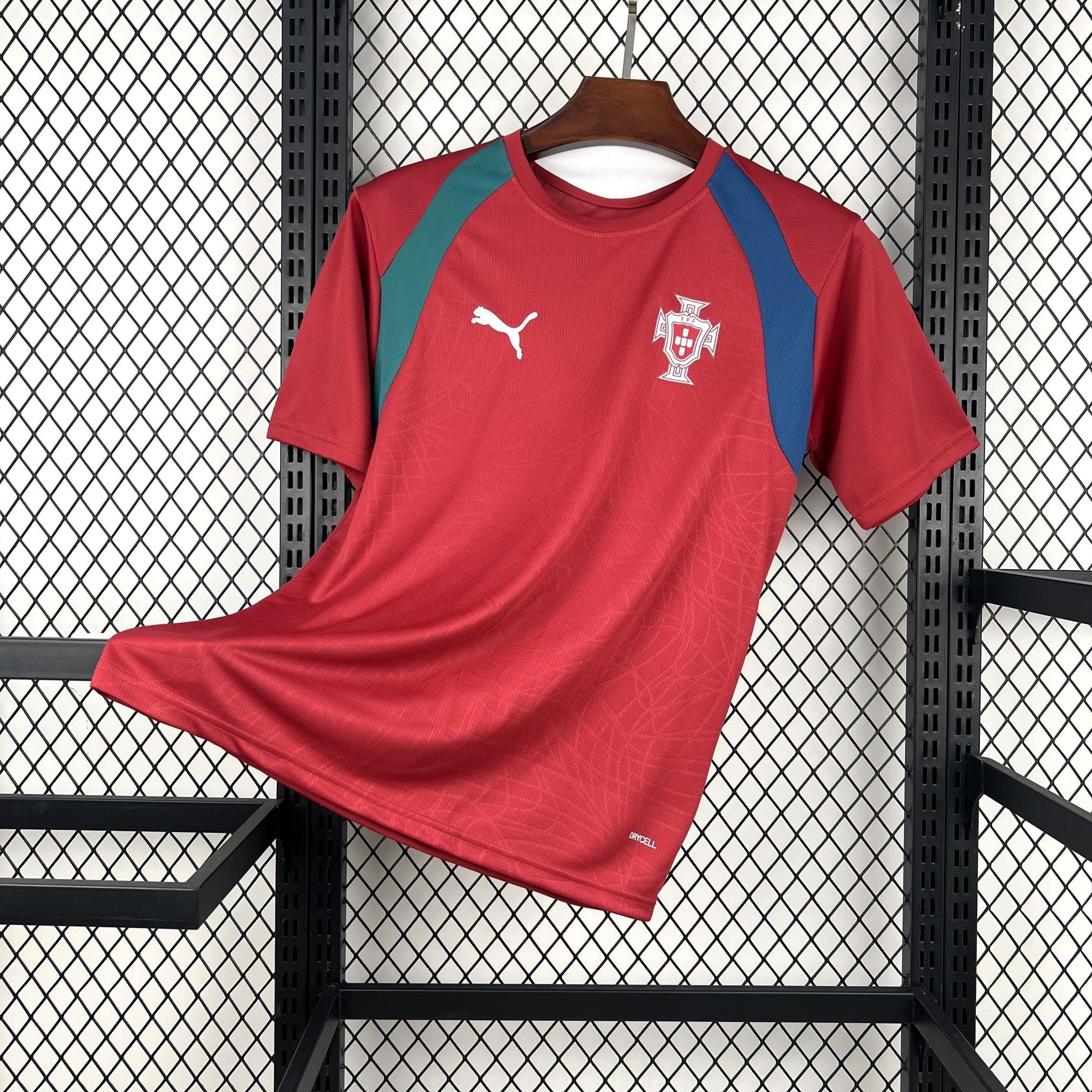 Camiseta Portugal Pre-Partido Roja Mundial 2026 Hombre - Bota de Oro Tienda
