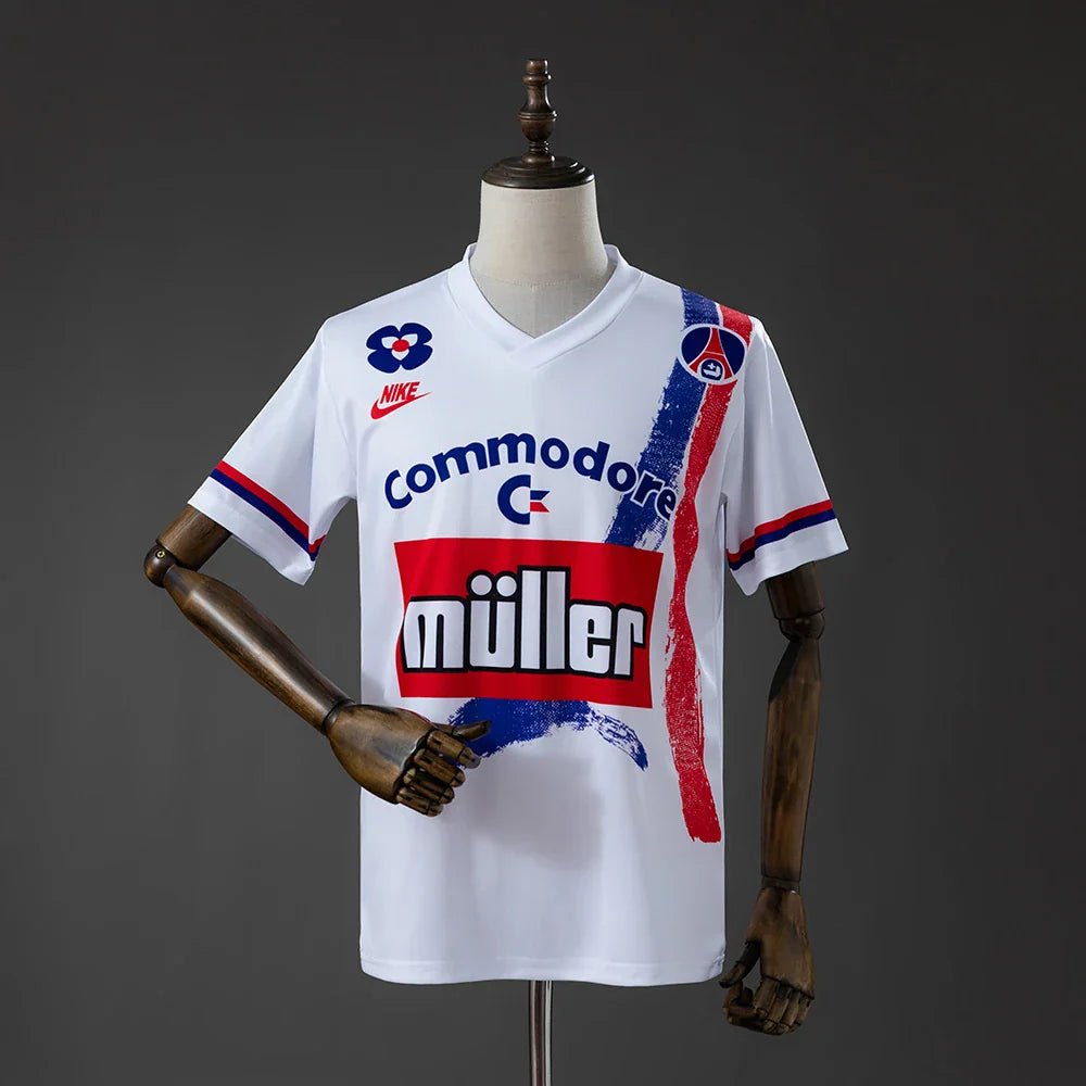 Camiseta PSG Primera Equipación 91/92 Retro - Bota de Oro Tienda
