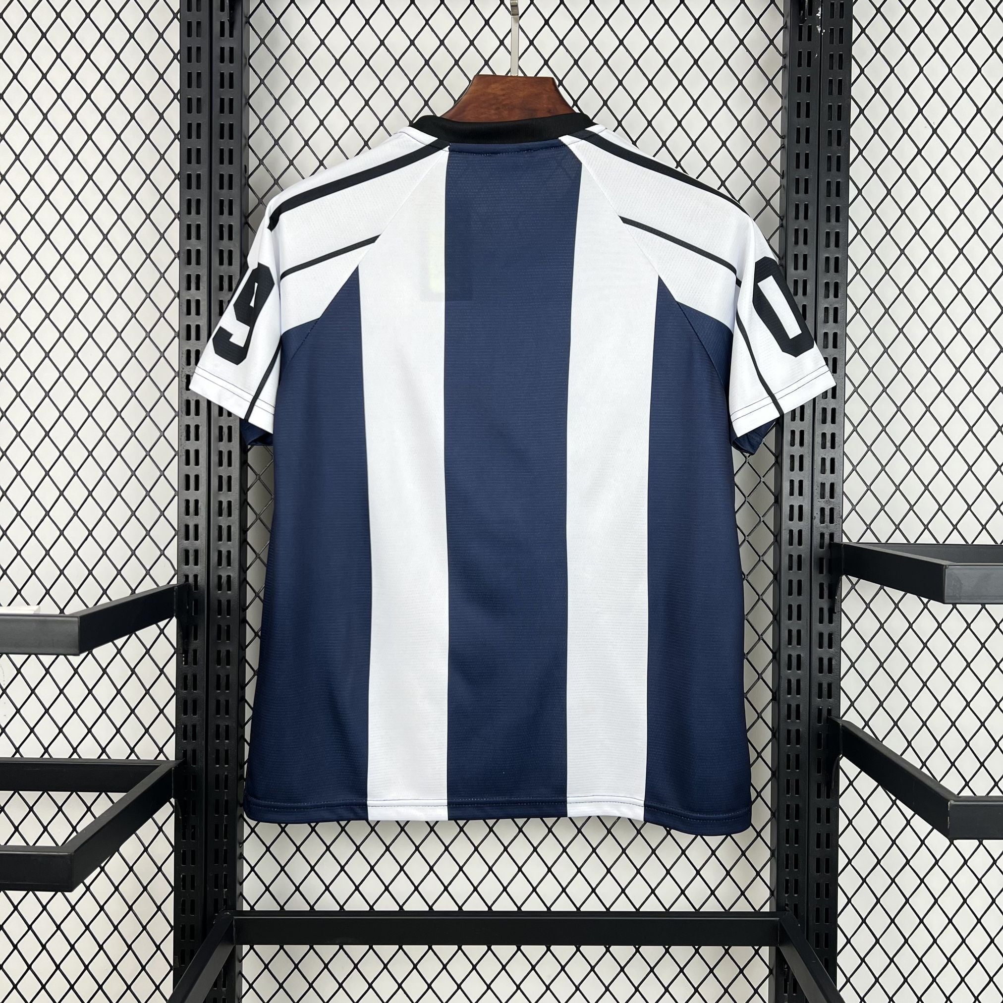 Camiseta Rayas Azul Marino Edición Mundial 2026 Hombre - Bota de Oro Tienda