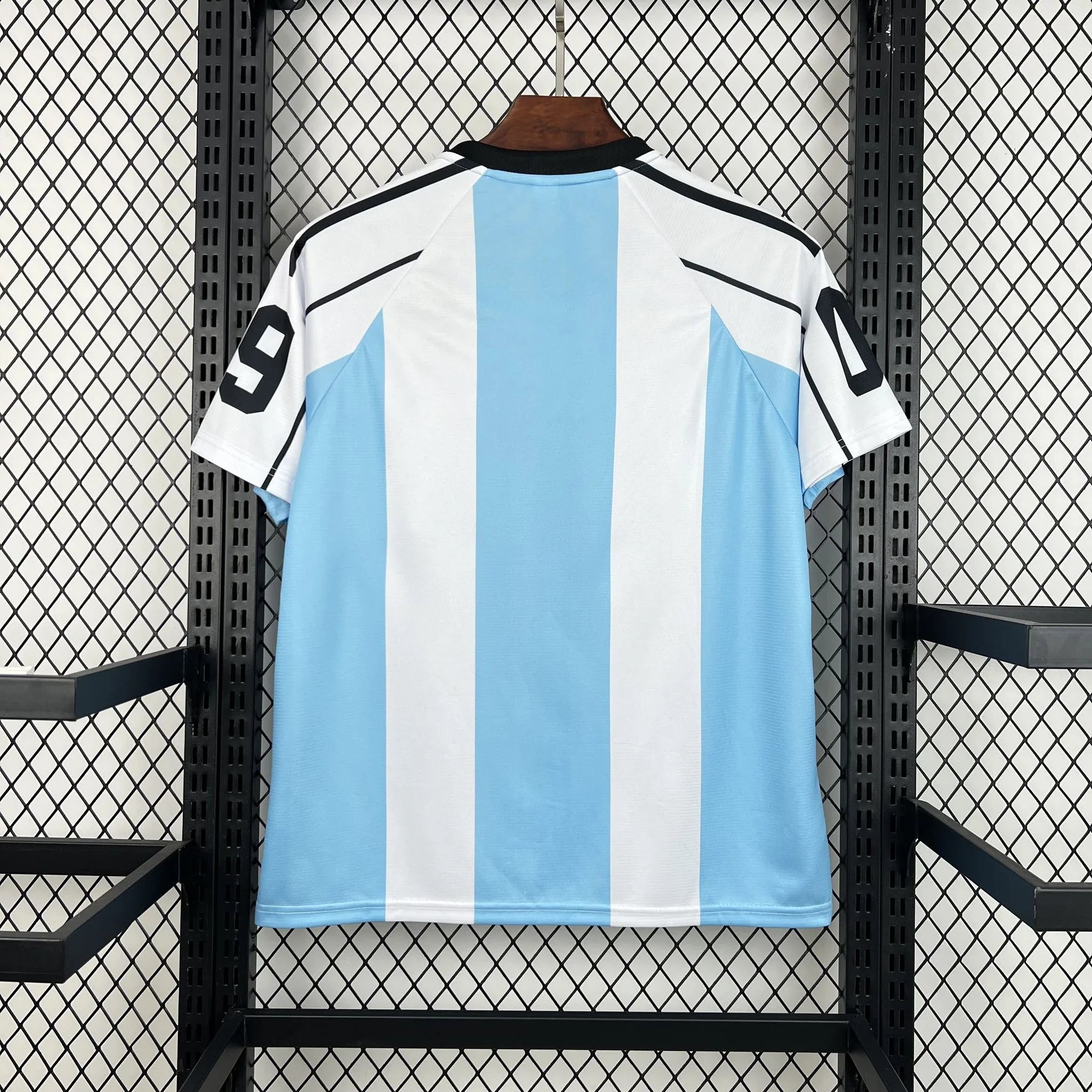 Camiseta Rayas Celestes Edición Mundial 2026 Hombre - Bota de Oro Tienda