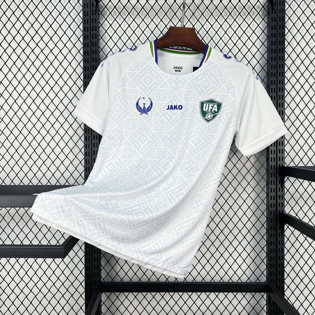 Camiseta Uzbekistán Segunda Equipación Mundial 2026 Hombre - Bota de Oro Tienda