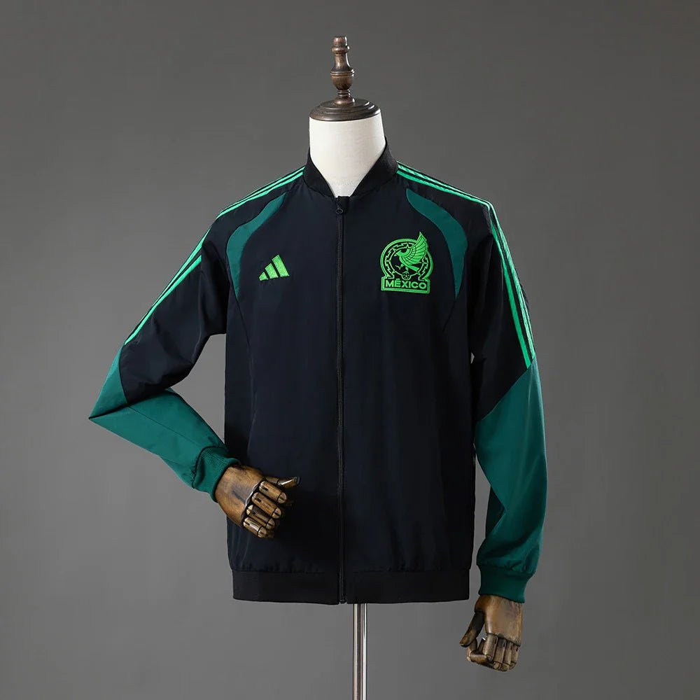 Chaqueta México Cortavientos Negra 2026 Hombre - Bota de Oro Tienda