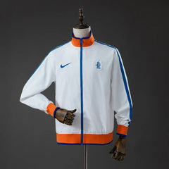 Chaqueta Países Bajos Cortavientos Blanca 10/11 Retro - Bota de Oro Tienda