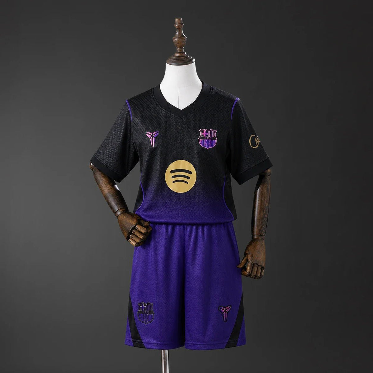 Conjunto Barcelona Segunda Equipación Kobe Bryant 26/27 Niños - Bota de Oro Tienda