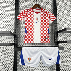 Conjunto Croacia Primera Equipación Mundial 2026 Niños - Bota de Oro Tienda