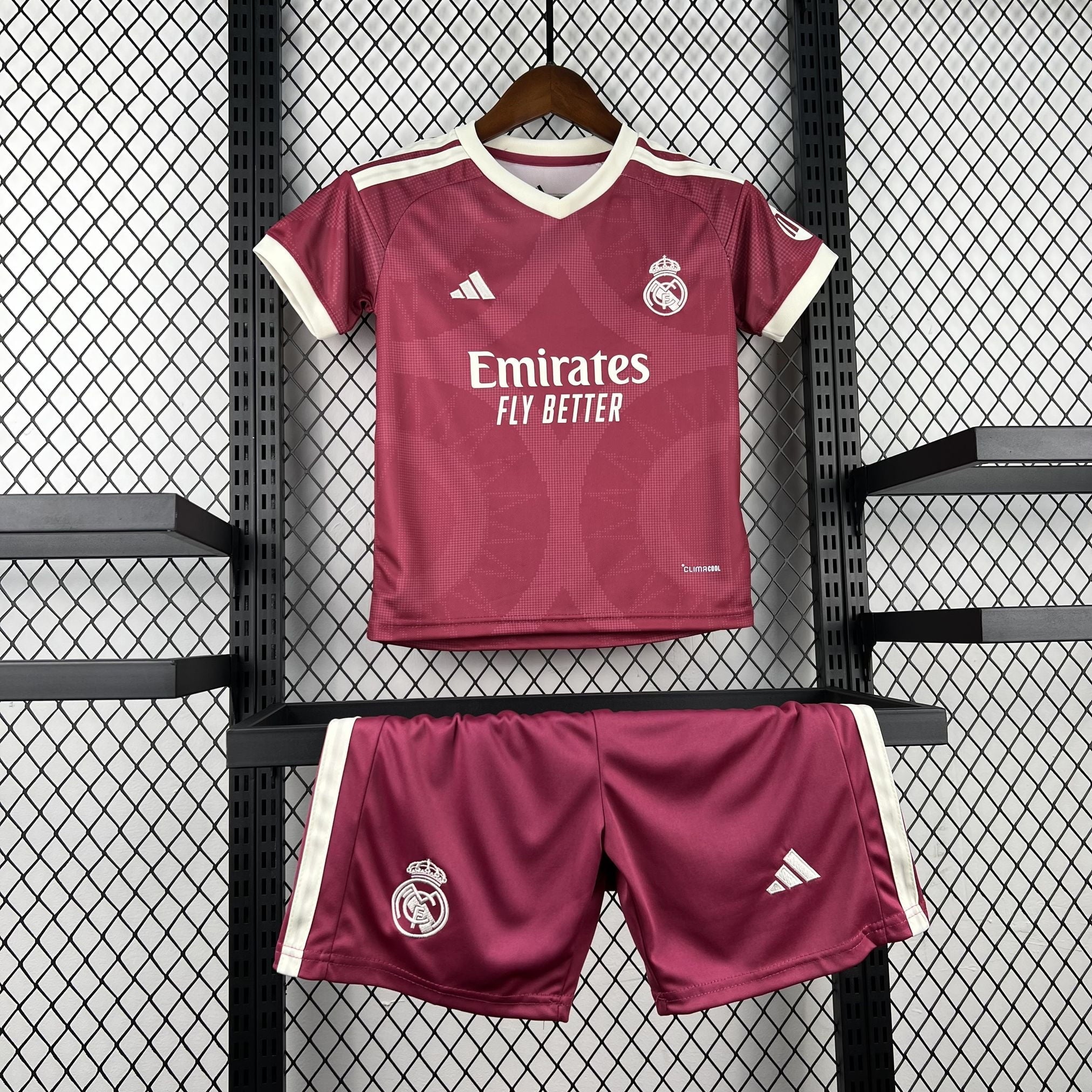 Conjunto Real Madrid Segunda Equipación 26/27 Niños - Bota de Oro Tienda